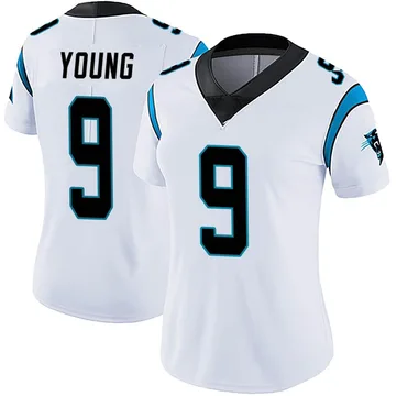 Women's Nike Carolina Panthers Bryce Young White Vapor Untouchable Jersey - Limited