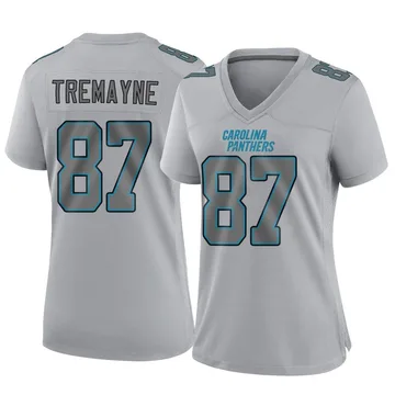 Women's Nike Carolina Panthers Brycen Tremayne Gray Atmosphere Fashion Jersey - Game