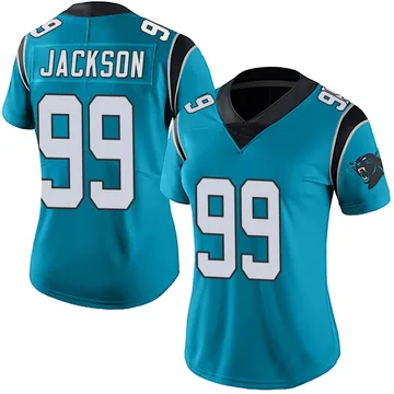 Women's Nike Carolina Panthers Cam Jackson Blue Alternate Vapor Untouchable Jersey - Limited