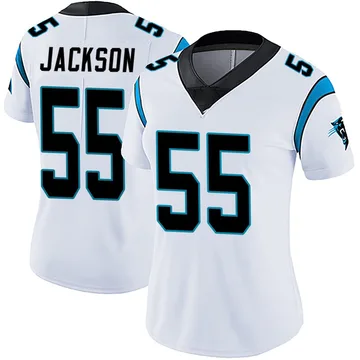 Women's Nike Carolina Panthers Cam Jackson White Vapor Untouchable Jersey - Limited