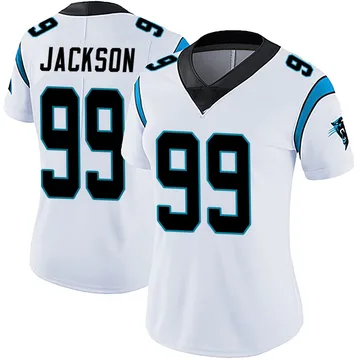 Women's Nike Carolina Panthers Cam Jackson White Vapor Untouchable Jersey - Limited