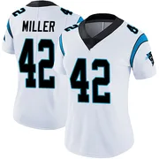 Women's Nike Carolina Panthers Cam Miller White Vapor Untouchable Jersey - Limited