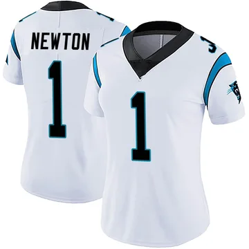 Women's Nike Carolina Panthers Cam Newton White Vapor Untouchable Jersey - Limited