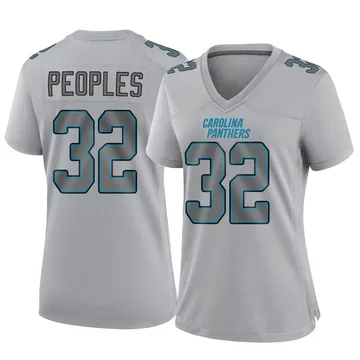 Women's Nike Carolina Panthers Camerun Peoples Gray Atmosphere Fashion Jersey - Game