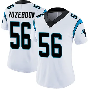 Women's Nike Carolina Panthers Christian Rozeboom White Vapor Untouchable Jersey - Limited
