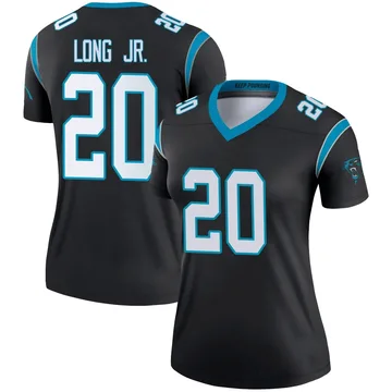 Women's Nike Carolina Panthers David Long Jr. Black Jersey - Legend