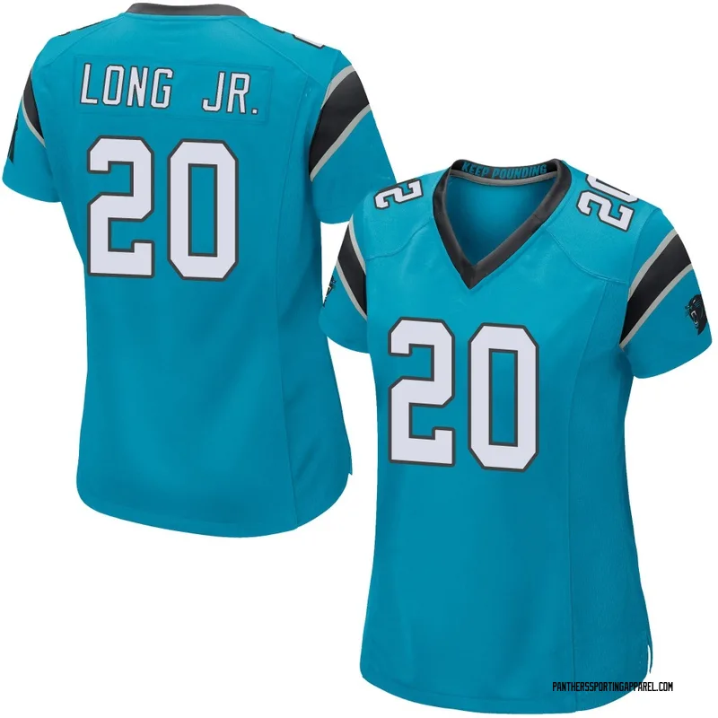 Women's Nike Carolina Panthers David Long Jr. Blue Alternate Jersey - Game