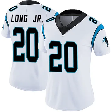 Women's Nike Carolina Panthers David Long Jr. White Vapor Untouchable Jersey - Limited