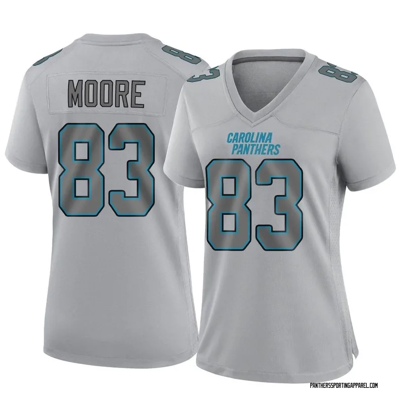 Women's Nike Carolina Panthers David Moore Gray Atmosphere Fashion Jersey - Game