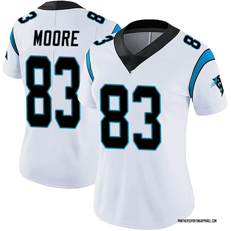 Women's Nike Carolina Panthers David Moore White Vapor Untouchable Jersey - Limited