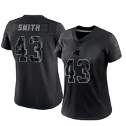 Women's Nike Carolina Panthers DeVonta Smith Black Reflective Jersey - Limited
