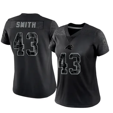 Women's Nike Carolina Panthers DeVonta Smith Black Reflective Jersey - Limited