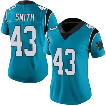 Women's Nike Carolina Panthers DeVonta Smith Blue Alternate Vapor Untouchable Jersey - Limited