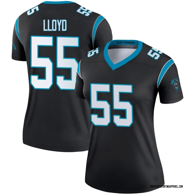 Women's Nike Carolina Panthers Devin Lloyd Black Jersey - Legend