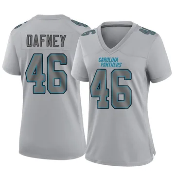 Women's Nike Carolina Panthers Dominique Dafney Gray Atmosphere Fashion Jersey - Game