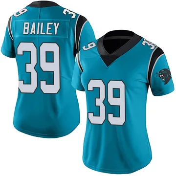 Women's Nike Carolina Panthers Emani Bailey Blue Alternate Vapor Untouchable Jersey - Limited
