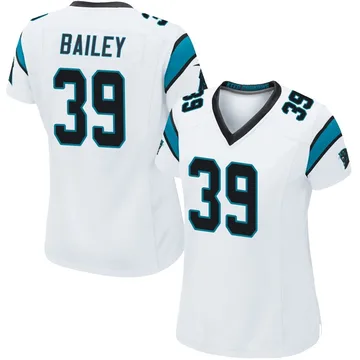 Women's Nike Carolina Panthers Emani Bailey White Jersey - Game