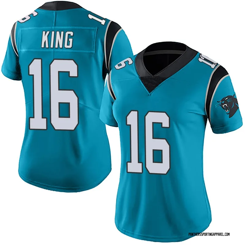 Women's Nike Carolina Panthers Haynes King Blue Alternate Vapor Untouchable Jersey - Limited