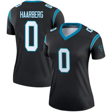 Women's Nike Carolina Panthers Heinrich Haarberg Black Jersey - Legend