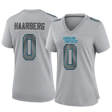 Women's Nike Carolina Panthers Heinrich Haarberg Gray Atmosphere Fashion Jersey - Game