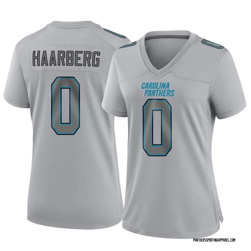 Women's Nike Carolina Panthers Heinrich Haarberg Gray Atmosphere Fashion Jersey - Game
