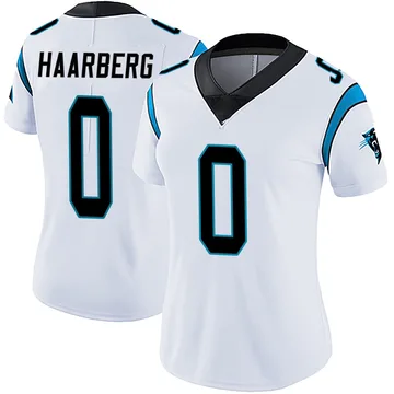 Women's Nike Carolina Panthers Heinrich Haarberg White Vapor Untouchable Jersey - Limited