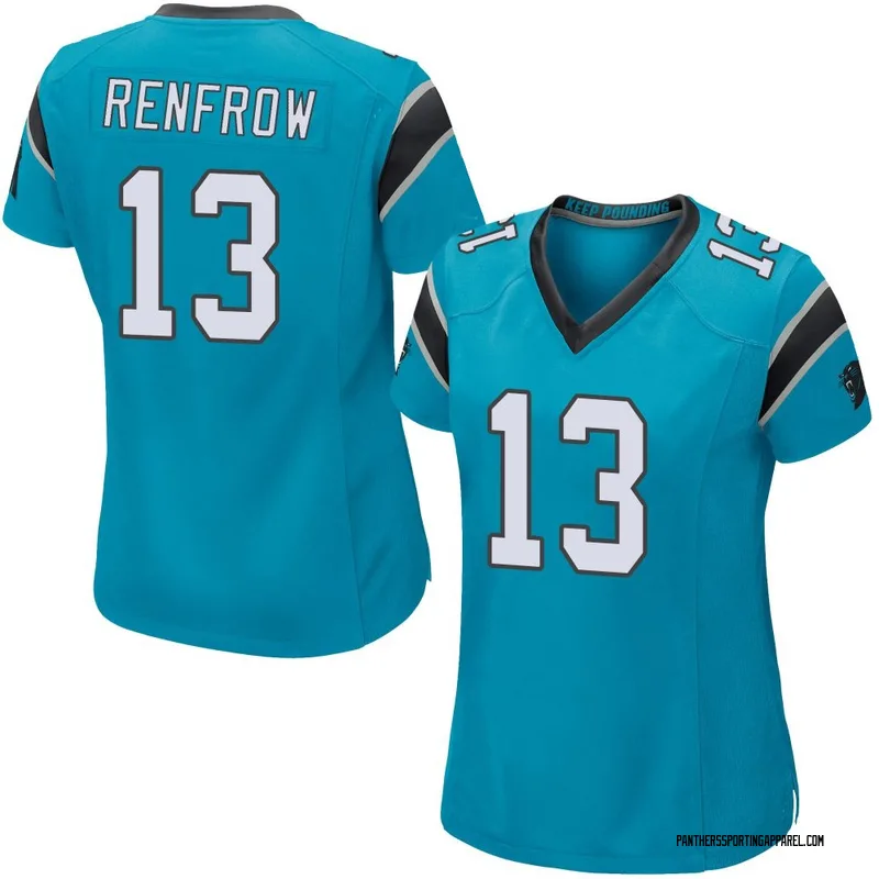 Women's Nike Carolina Panthers Hunter Renfrow Blue Alternate Jersey - Game