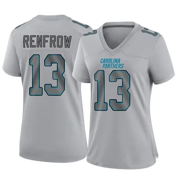 Women's Nike Carolina Panthers Hunter Renfrow Gray Atmosphere Fashion Jersey - Game