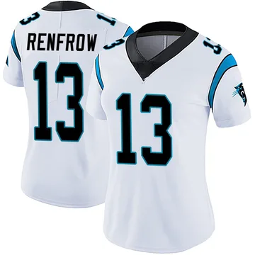 Women's Nike Carolina Panthers Hunter Renfrow White Vapor Untouchable Jersey - Limited
