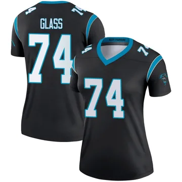 Women's Nike Carolina Panthers Isaia Glass Black Jersey - Legend
