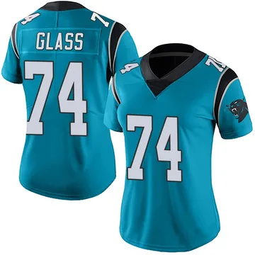 Women's Nike Carolina Panthers Isaia Glass Blue Alternate Vapor Untouchable Jersey - Limited