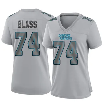 Women's Nike Carolina Panthers Isaia Glass Gray Atmosphere Fashion Jersey - Game