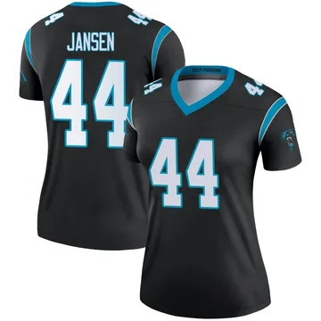 Women's Nike Carolina Panthers JJ Jansen Black Jersey - Legend