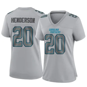 Women's Nike Carolina Panthers Jack Henderson Gray Atmosphere Fashion Jersey - Game