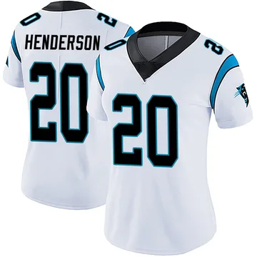 Women's Nike Carolina Panthers Jack Henderson White Vapor Untouchable Jersey - Limited