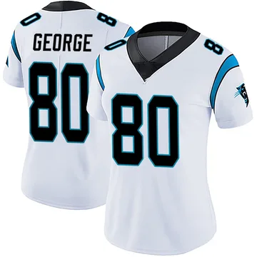 Women's Nike Carolina Panthers Jacolby George White Vapor Untouchable Jersey - Limited