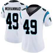 Women's Nike Carolina Panthers Jamil Muhammad White Vapor Untouchable Jersey - Limited