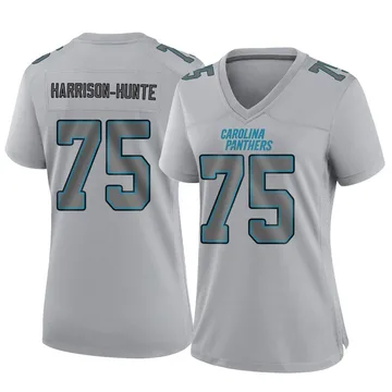 Women's Nike Carolina Panthers Jared Harrison-Hunte Gray Atmosphere Fashion Jersey - Game