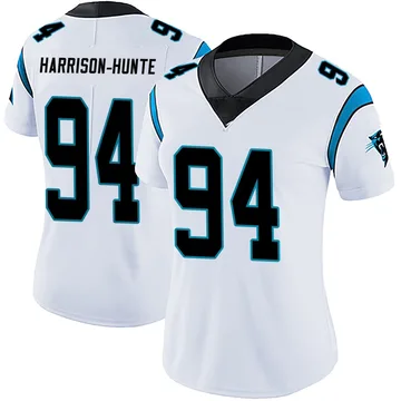 Women's Nike Carolina Panthers Jared Harrison-Hunte White Vapor Untouchable Jersey - Limited