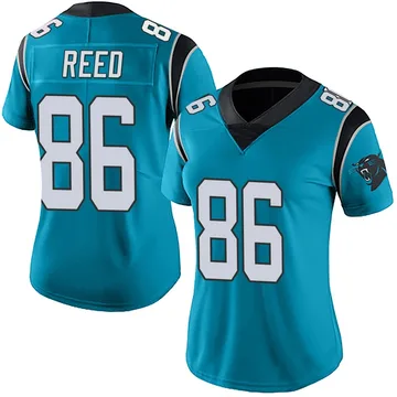 Women's Nike Carolina Panthers Ja'seem Reed Blue Alternate Vapor Untouchable Jersey - Limited