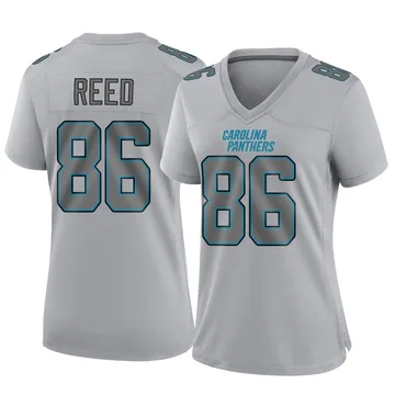 Women's Nike Carolina Panthers Ja'seem Reed Gray Atmosphere Fashion Jersey - Game