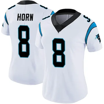 Women's Nike Carolina Panthers Jaycee Horn White Vapor Untouchable Jersey - Limited