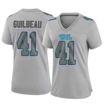 Women's Nike Carolina Panthers Jaylon Guilbeau Gray Atmosphere Fashion Jersey - Game