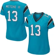 Women's Nike Carolina Panthers John Metchie III Blue Alternate Jersey - Game