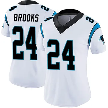 Women's Nike Carolina Panthers Jonathon Brooks White Vapor Untouchable Jersey - Limited