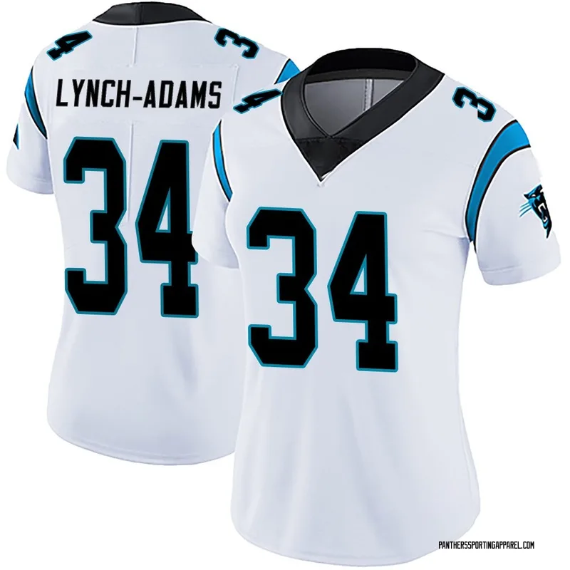 Women's Nike Carolina Panthers Kay'Ron Lynch-Adams White Vapor Untouchable Jersey - Limited