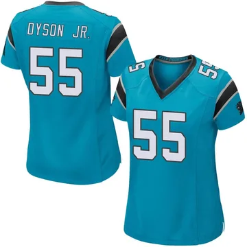 Women's Nike Carolina Panthers Kenny Dyson Jr. Blue Alternate Jersey - Game