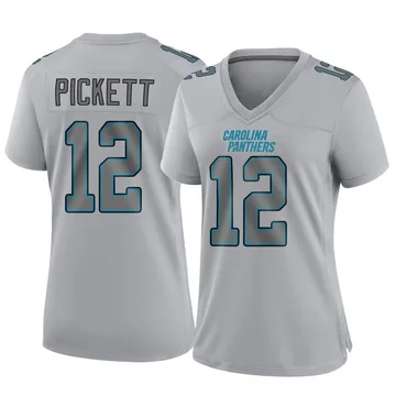 Women's Nike Carolina Panthers Kenny Pickett Gray Atmosphere Fashion Jersey - Game