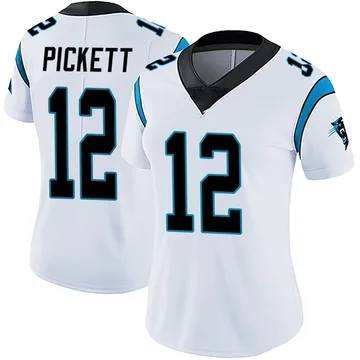 Women's Nike Carolina Panthers Kenny Pickett White Vapor Untouchable Jersey - Limited