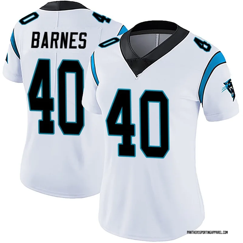Women's Nike Carolina Panthers Krys Barnes White Vapor Untouchable Jersey - Limited